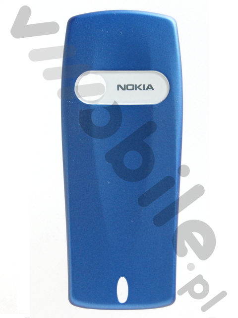 Nokia 6610i - obudowa B - klapka baterii, niebieska